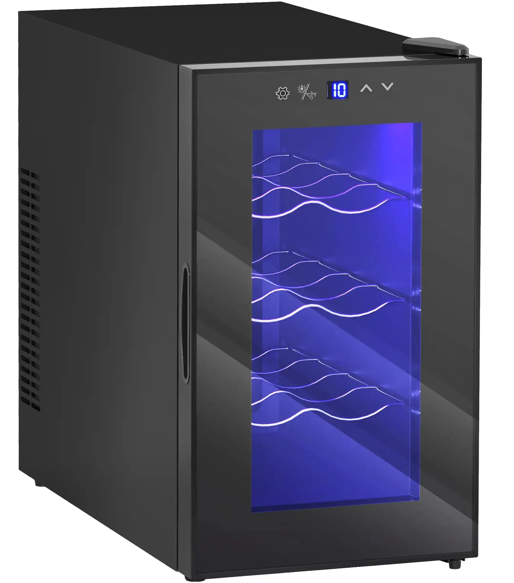 Винный шкаф HomCom 800-239V90BK (Black) - 2
