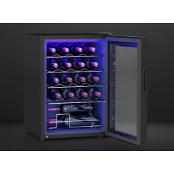 Vitrina de vinuri Homcom 800-242V90BK (Black) Thumb