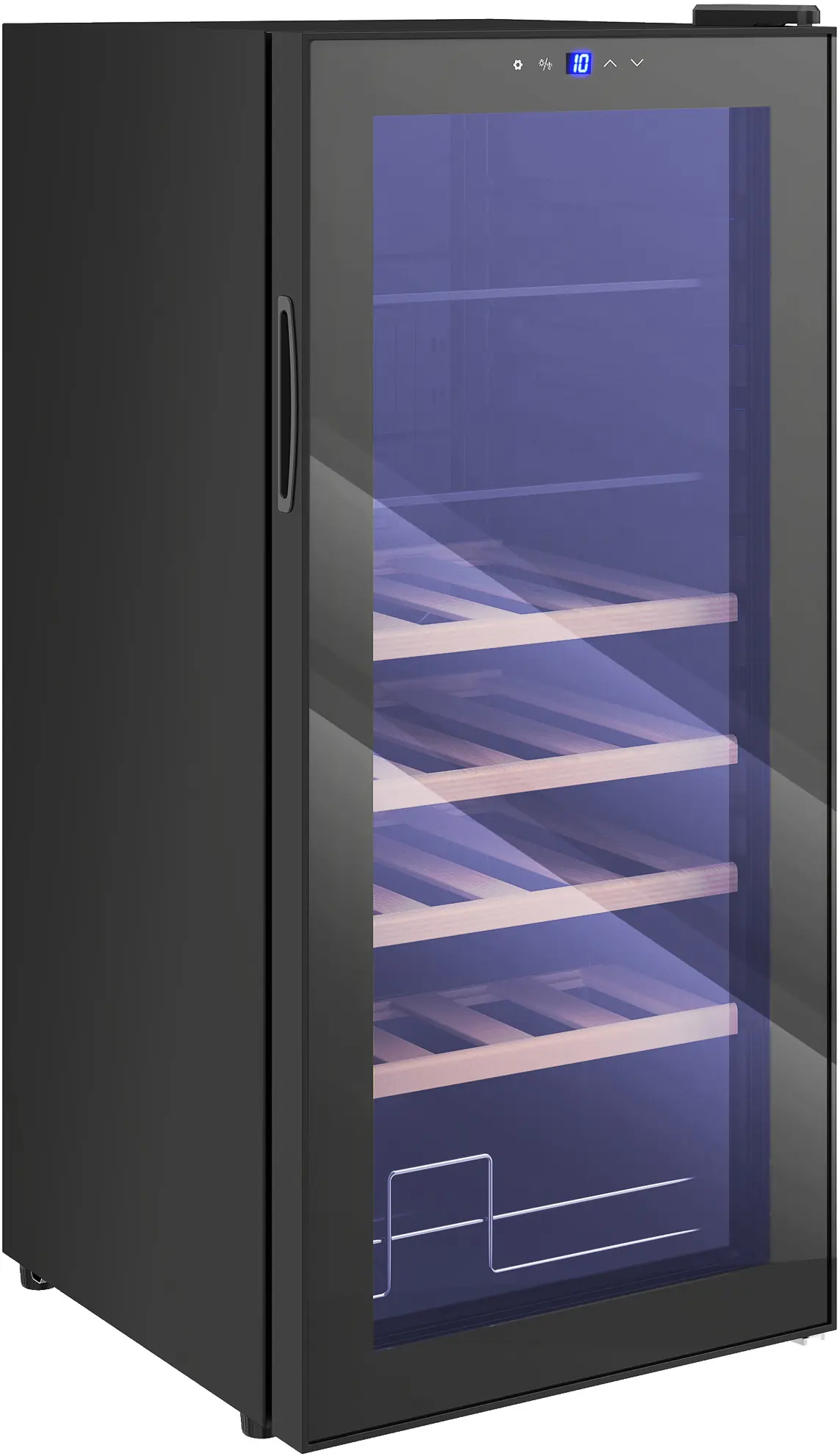 Винный шкаф HomCom 800-302V90BK (Black) - 2