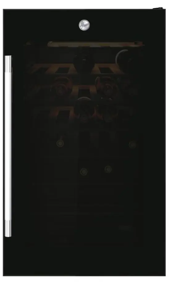 Vitrina de vinuri Hoover HWC 154 DELW (Black)