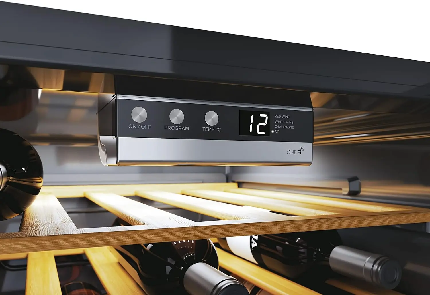 Винный шкаф Hoover HWC 154 EELW/N (Black)