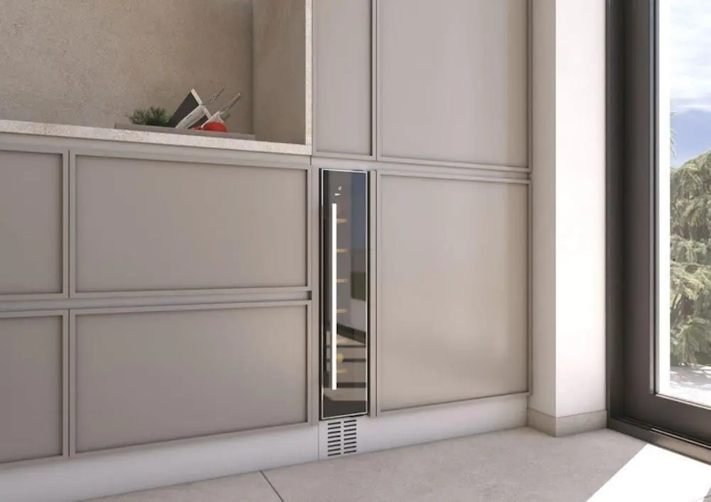 Vitrina de vinuri incorporabila Hoover HWCB 15/1 (Black)