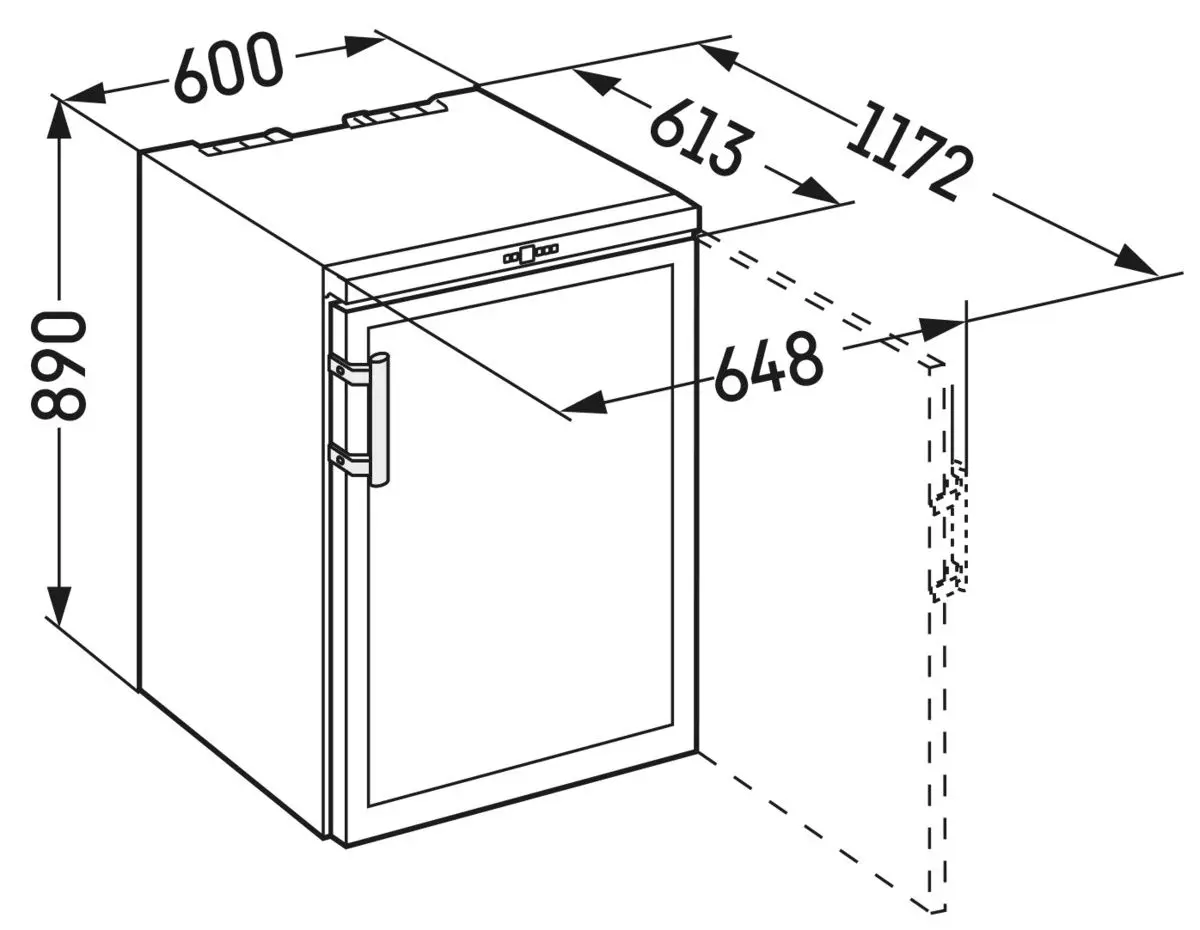 Винный шкаф Liebherr WKb Vinothek 1812 (Black)
