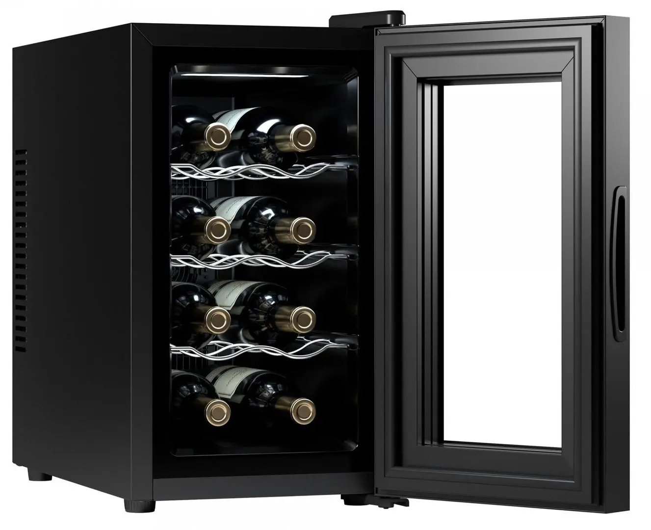 Vitrina de vinuri Samus SRV25CR8 (Black)