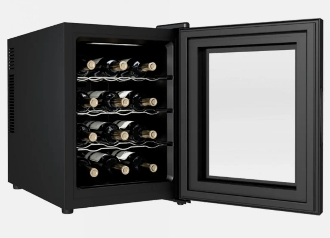 Vitrina de vinuri Samus SRV37CR12 (Black)