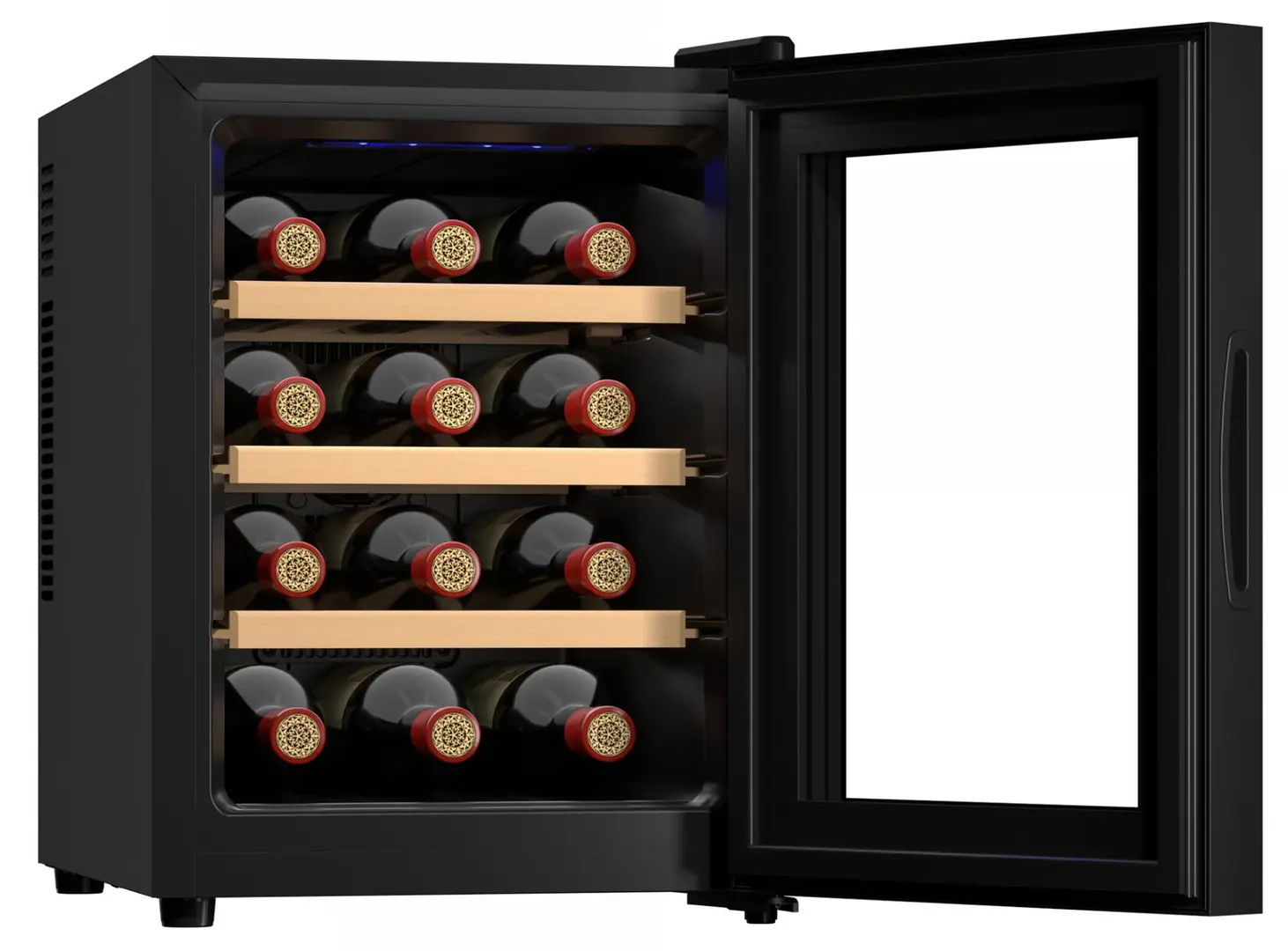 Vitrina de vinuri Samus SRV37LM12 (Black)