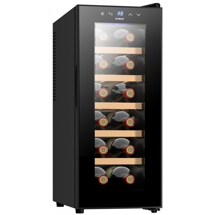 Vitrina de vinuri Samus SRV38LM12 (Black)