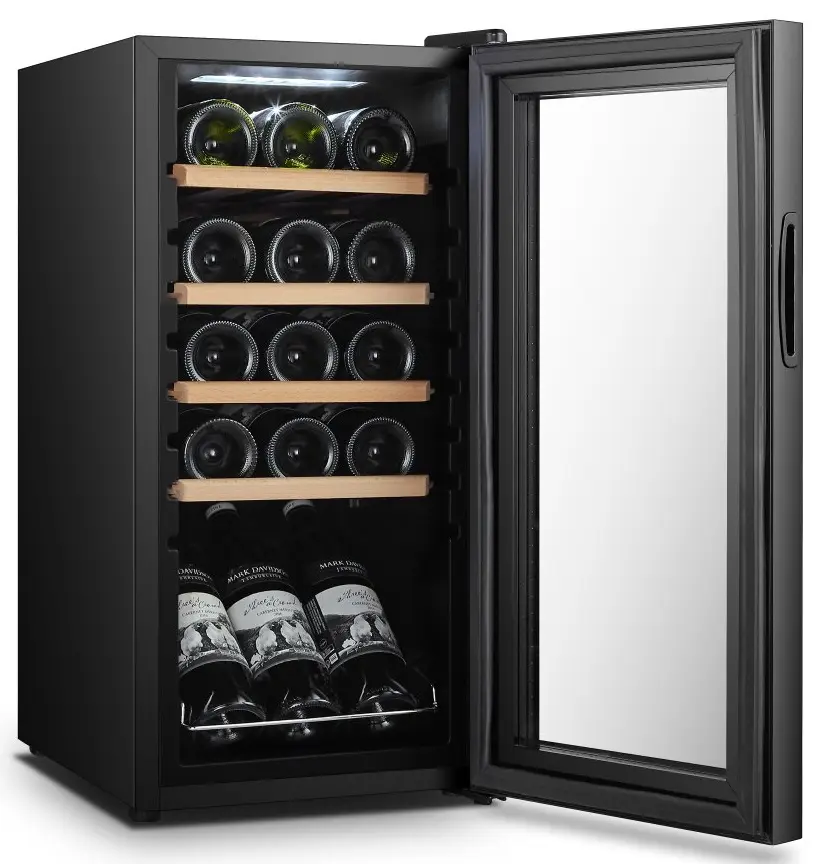 Vitrina de vinuri Samus SRV49LMC (Black)