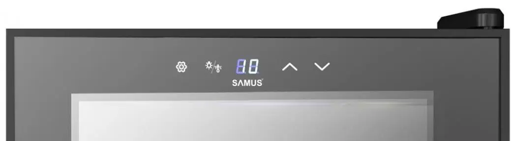 Vitrina de vinuri Samus SRV50LM15 (Black)