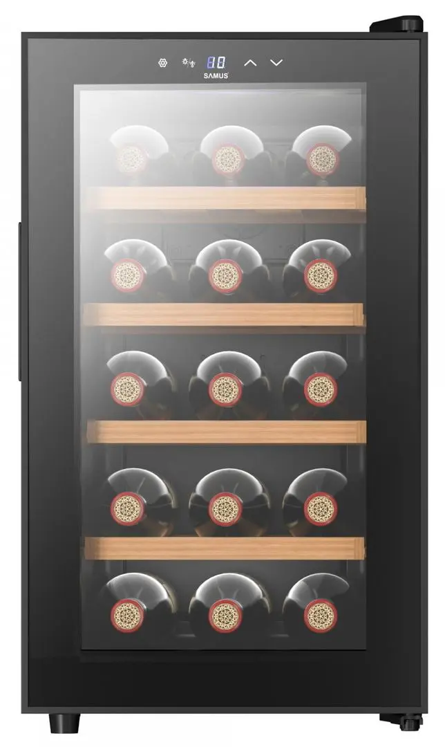 Vitrina de vinuri Samus SRV50LM15 (Black)