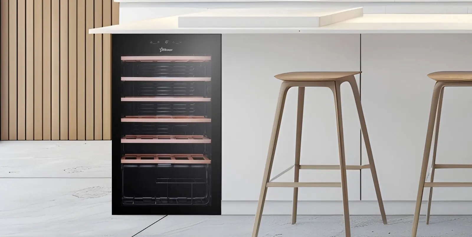 Vitrina de vinuri Starcrest SWN-9301 (Black)