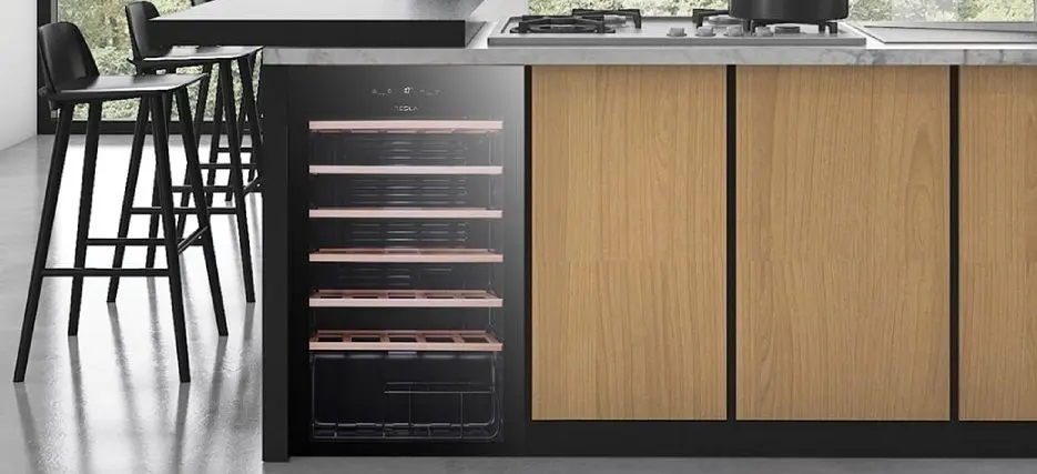 Vitrina de vinuri Tesla RW092M (Black) - 3