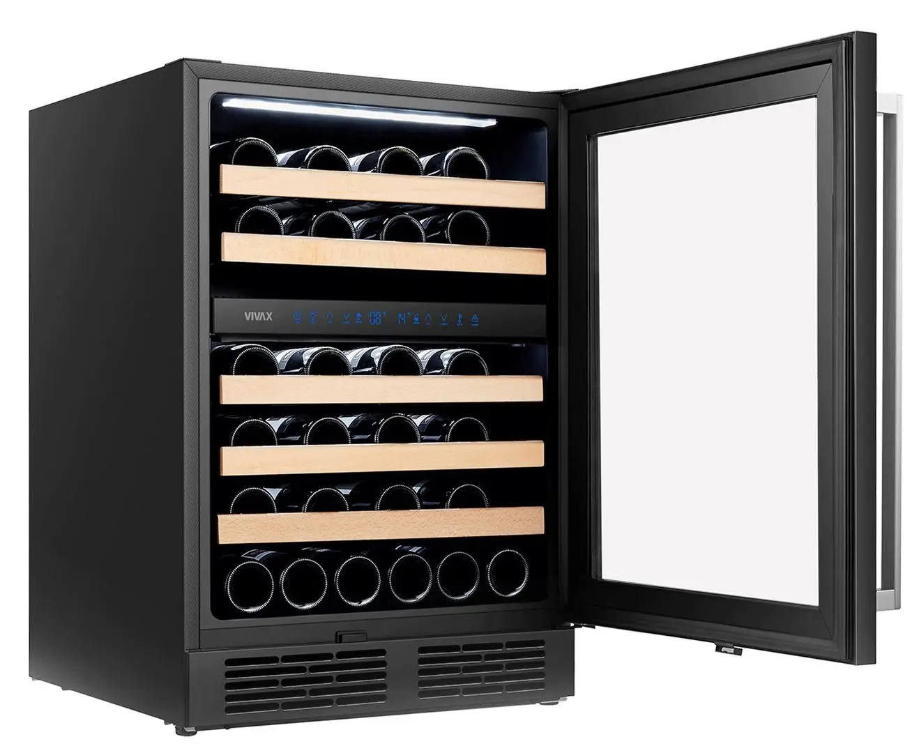 Винный шкаф Vivax CW-144D46 GB (Black)