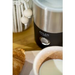 Aparat de spumare a laptelui Adler AD 4497 (Black/Inox) Thumb