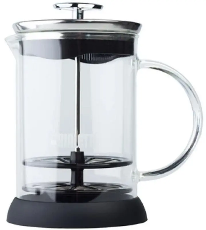 Вспениватель молока Bialetti Cappuccinatore Vetro (Transparent/Black)