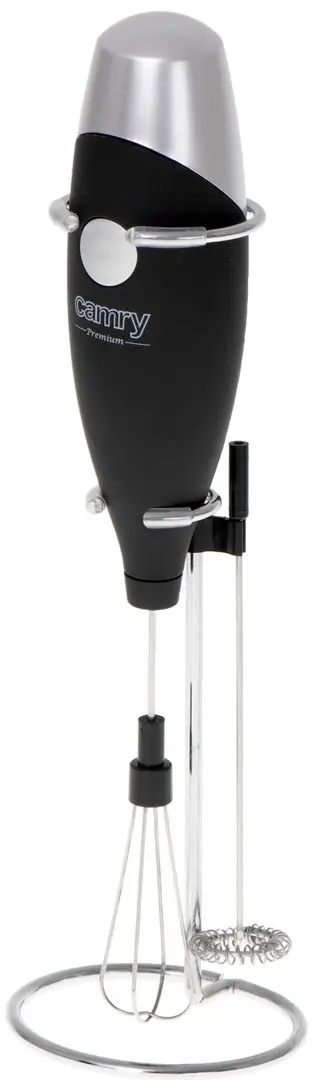 Aparat de spumare a laptelui Camry CR 4501 (Black/Gray)