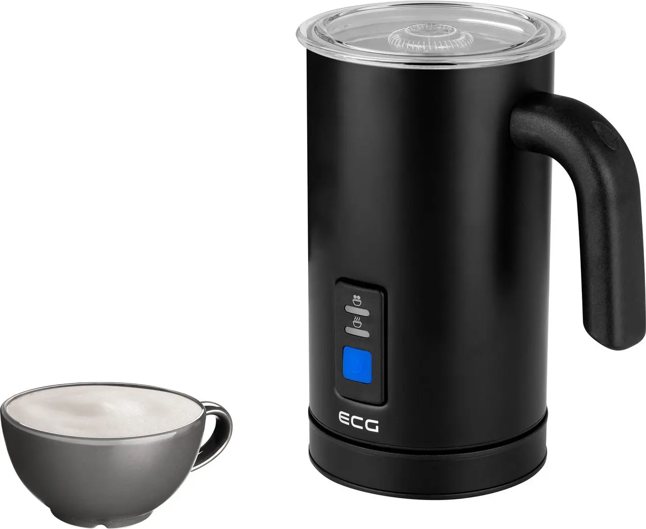 Aparat de spumare a laptelui ECG NM 119 (Black)