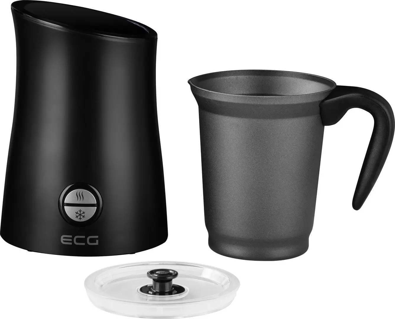 Aparat de spumare a laptelui ECG NM 2255 Latte Art (Black)