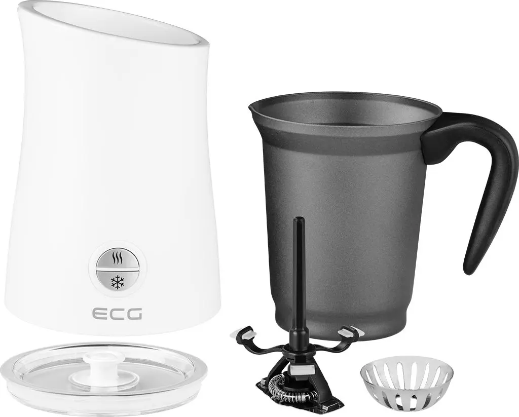 Aparat de spumare a laptelui ECG NM 2255 Latte Art (White)