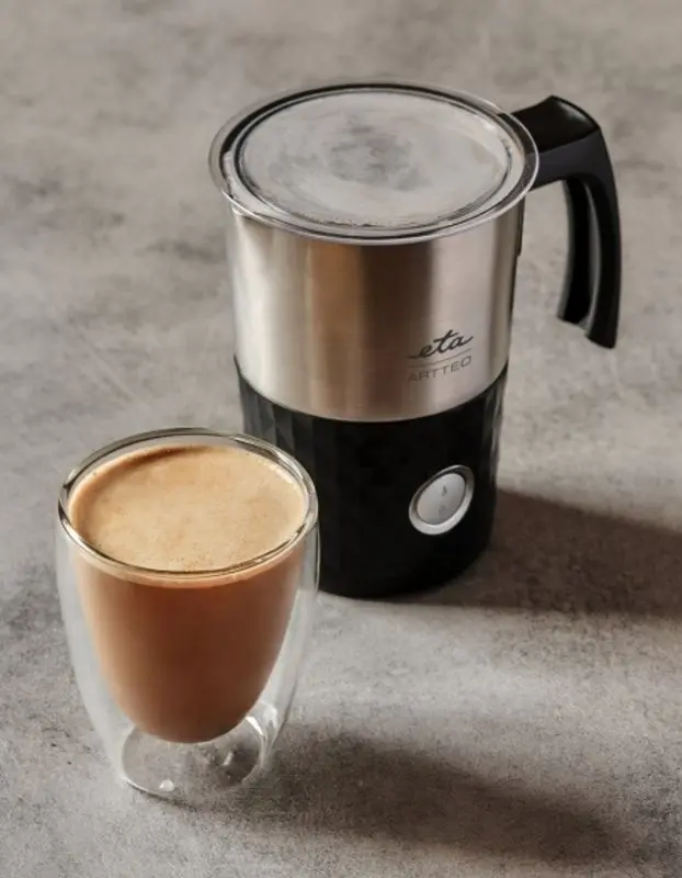 Aparat de spumare a laptelui ETA Artteo 4189 90000 (Inox/Black)