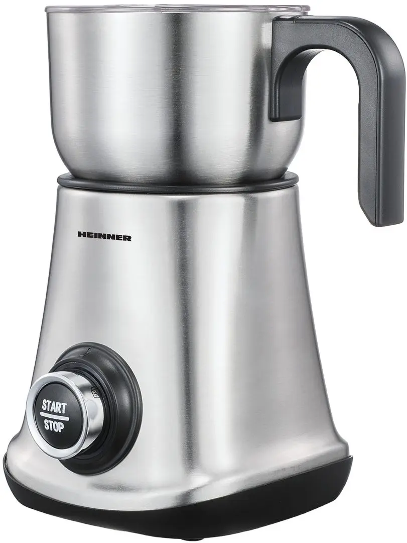 Aparat de spumare a laptelui Heinner HMFR-3006TFSS (Inox/Black)