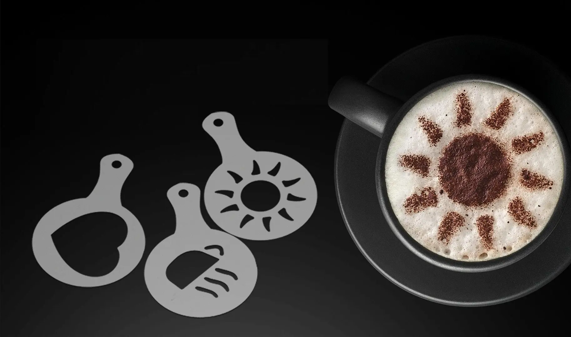 Вспениватель молока Polaris PAMF 5000 (Black)