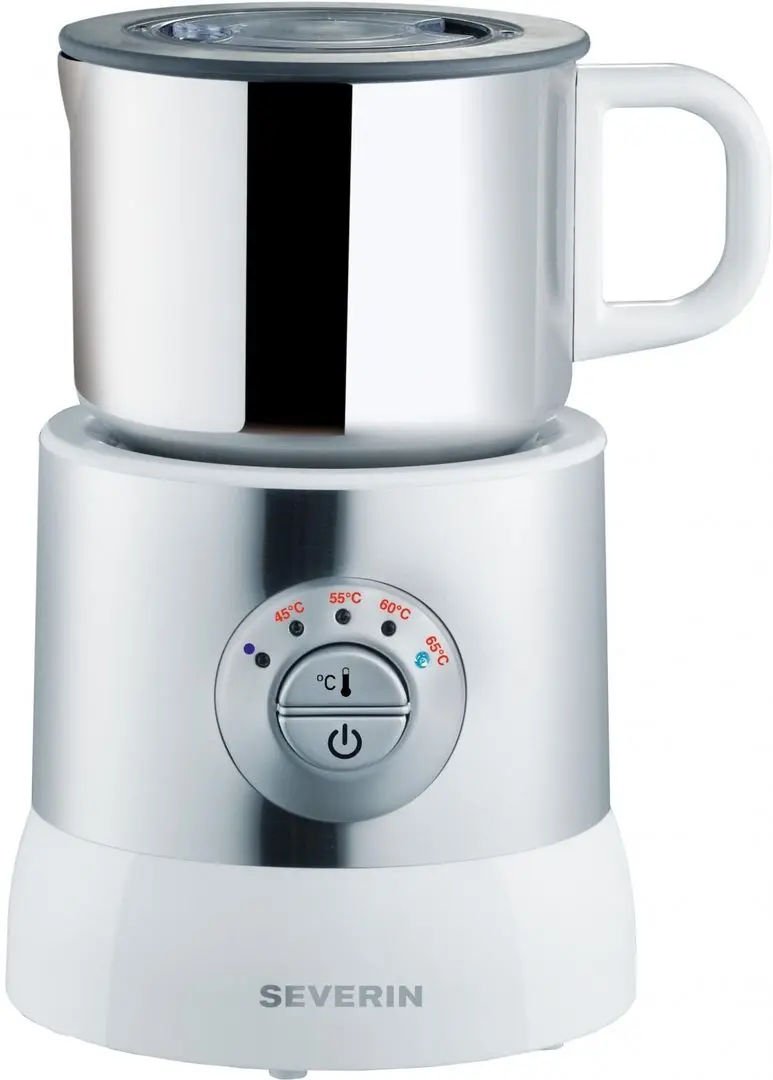 Вспениватель молока Severin SM 9685 (Silver/White)