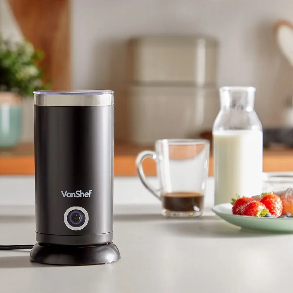 Aparat de spumare a laptelui VonShef 2000116 (Black)