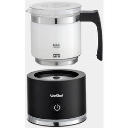 Aparat de spumare a laptelui VonShef Milk Frother 2000125 (Black) Thumb