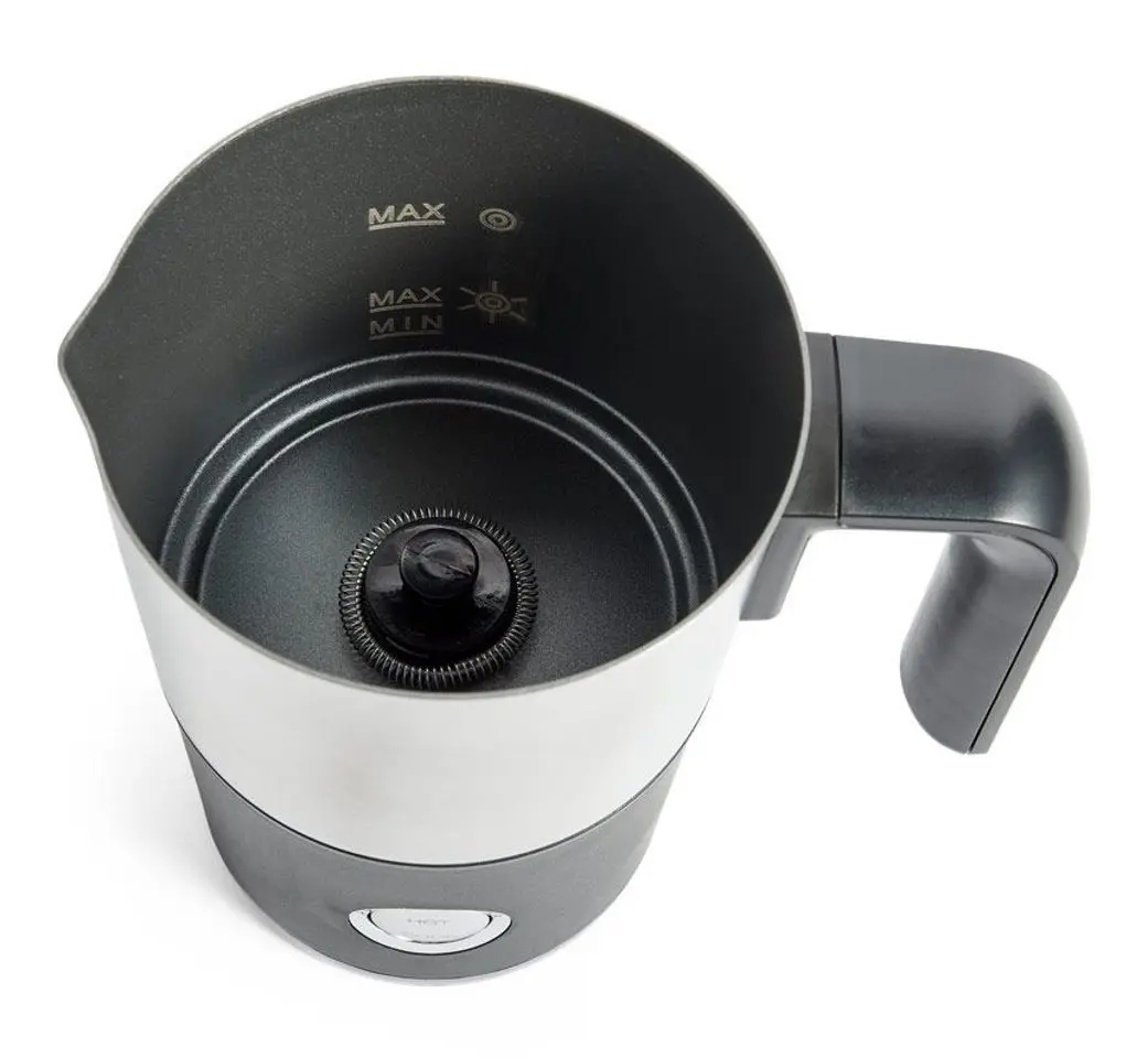 Aparat de spumare a laptelui VonShef 2000199 (Black/Silver)