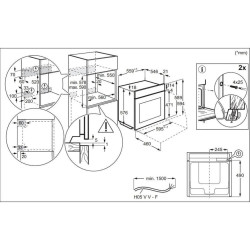 Cuptor electric incorporabil AEG OS6PB631AB (Black) Thumb