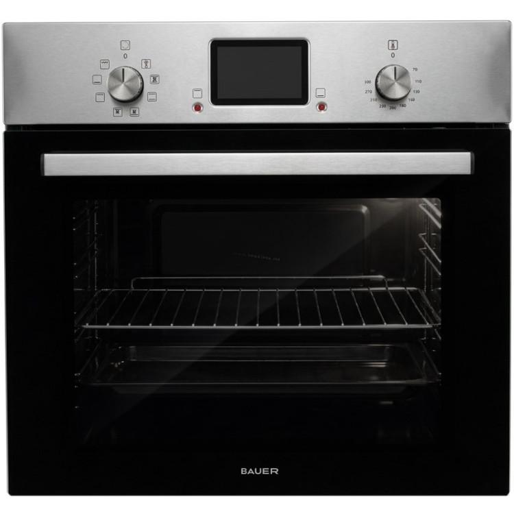 Встраиваемая электрическая духовка Bauer NRD 1008 W-200 IX (Inox)