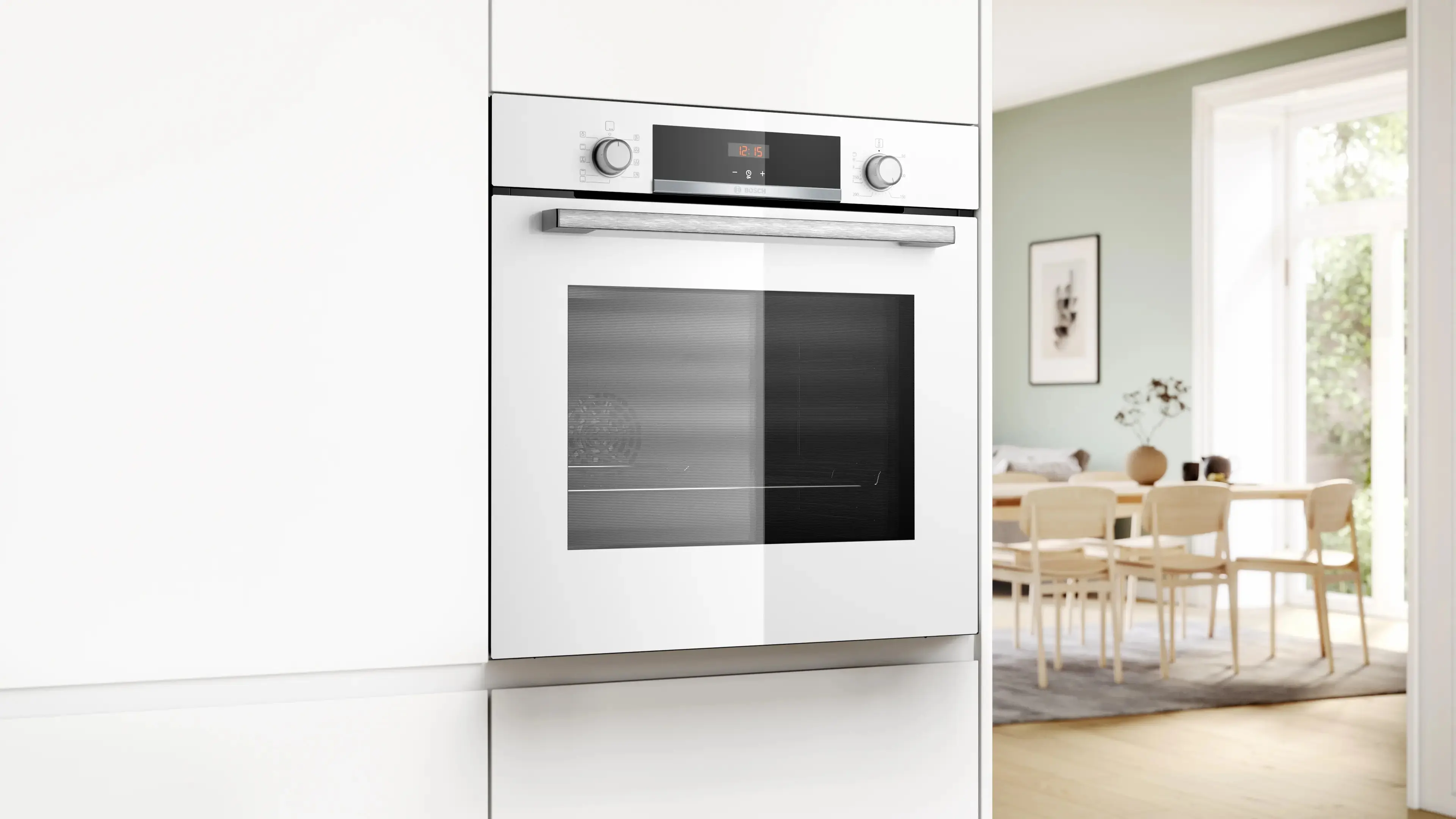 Встраиваемая электрическая духовка Bosch HBA534BW3 (White) - 4