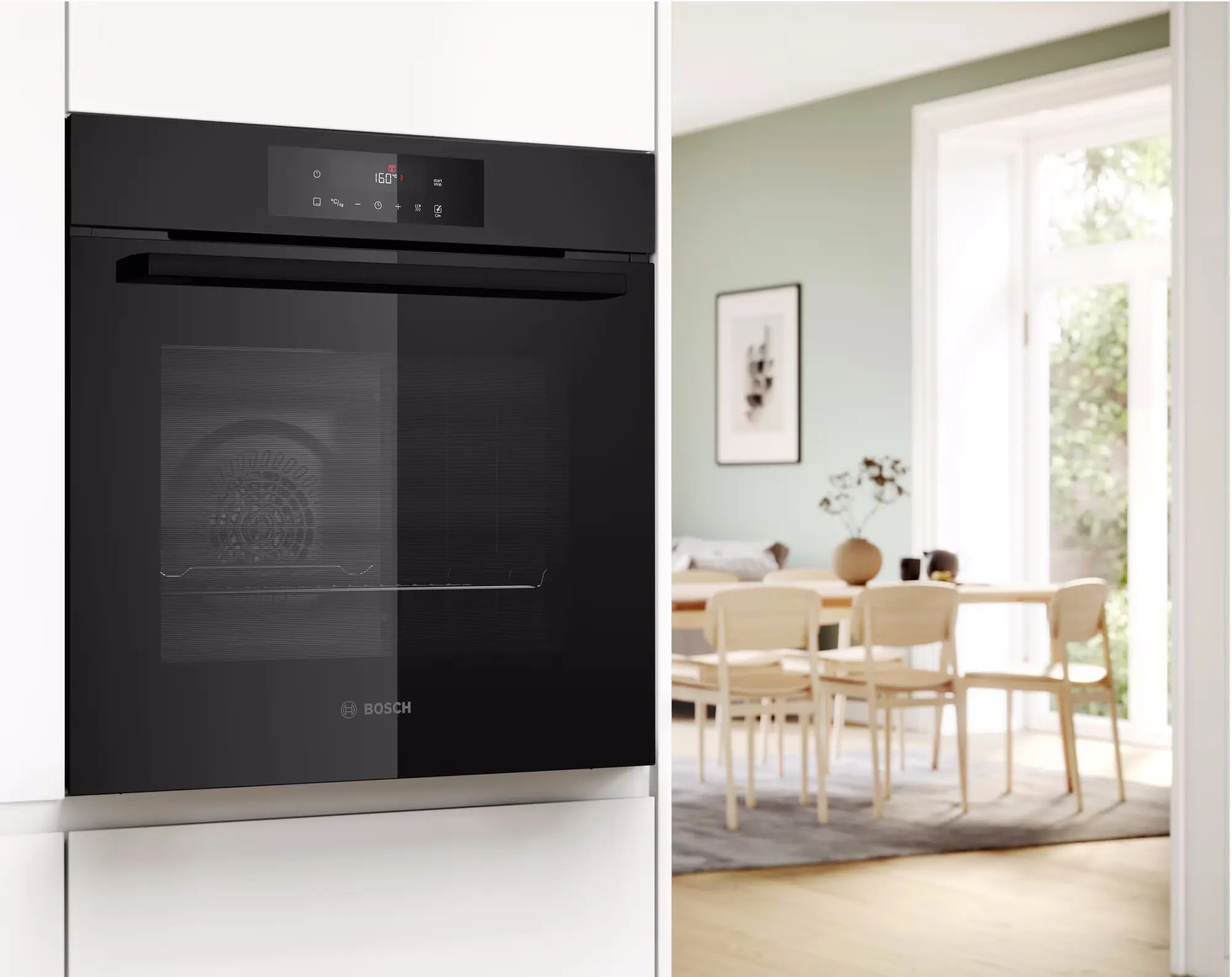 Встраиваемая электрическая духовка Bosch HBA572EM3 (Black) - 3