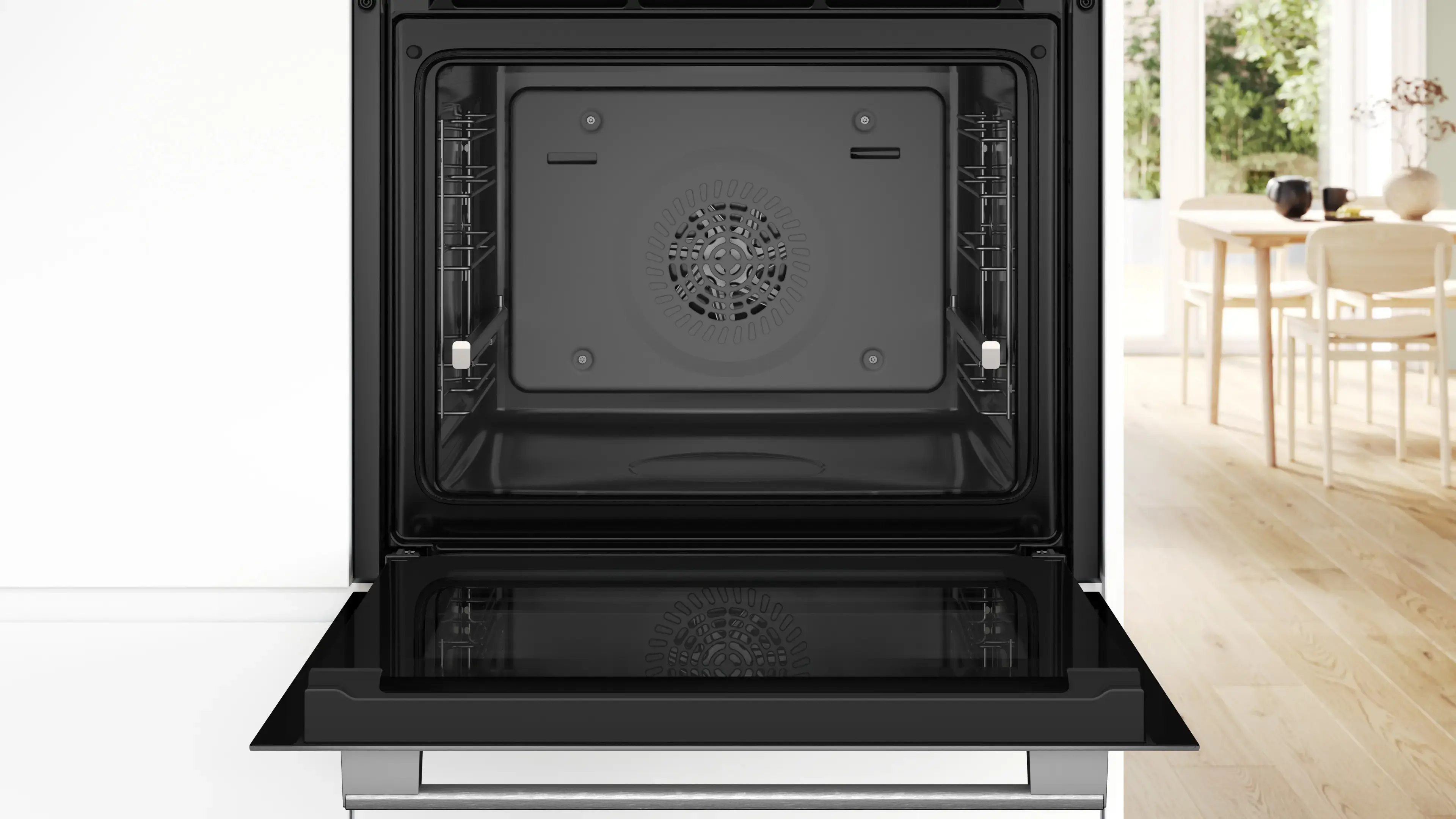 Встраиваемая электрическая духовка Bosch HBG536EW4 (White) - 2