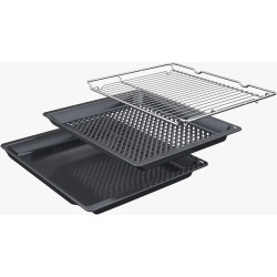 Встраиваемая электрическая духовка Bosch HBG537FB4 (Black) Thumb