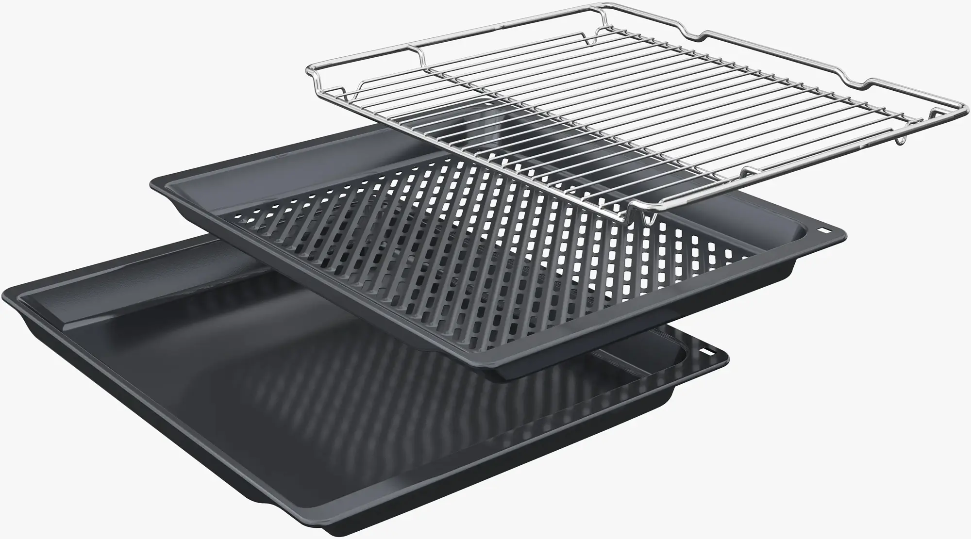 Встраиваемая электрическая духовка Bosch HBG537FB4 (Black) - 3
