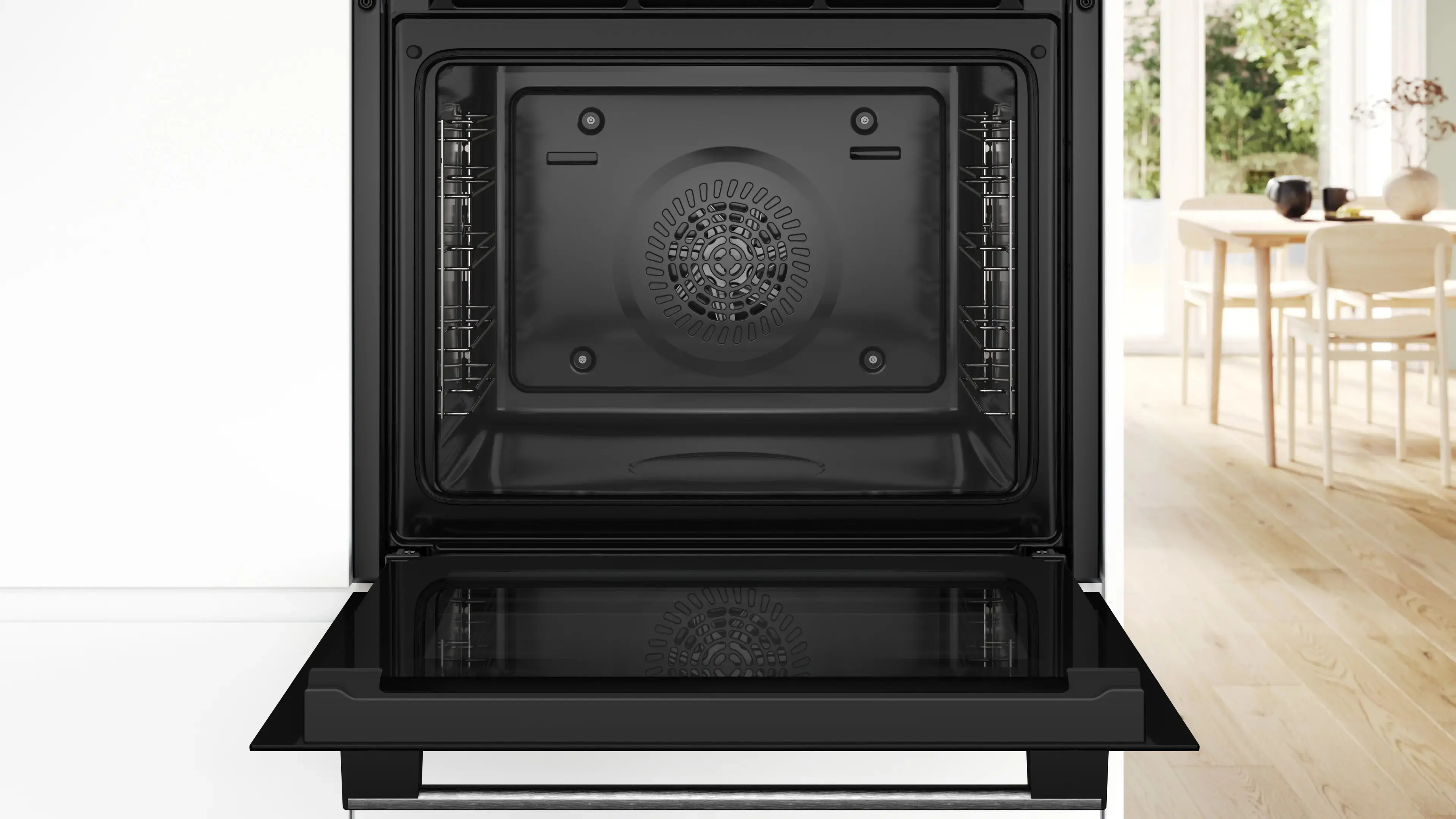 Cuptor electric incorporabil Bosch Series 4 HBA514BS3 (Black/Silver) - 2