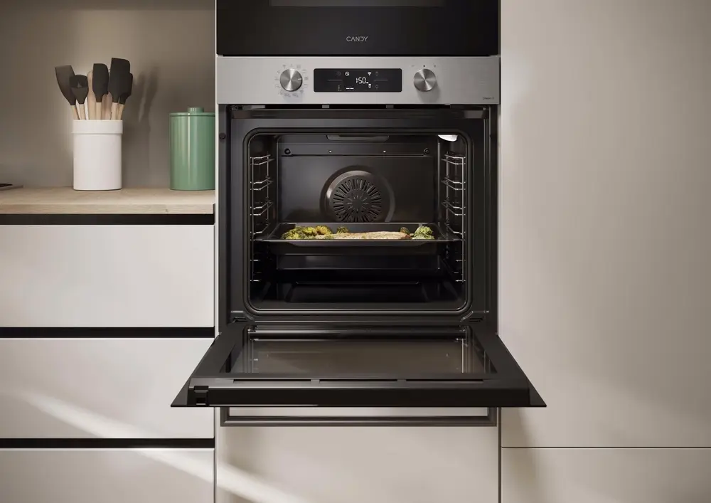 Встраиваемая электрическая духовка Candy Bake 800 CA6 N5B3EYTX (Inox/Black) - 4