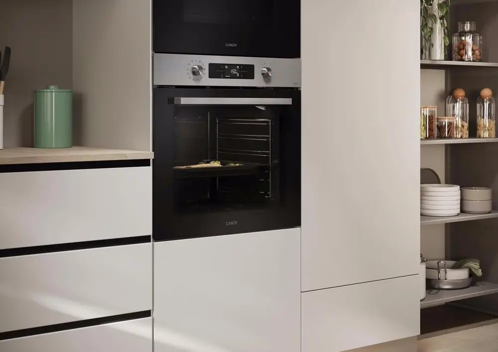 Встраиваемая электрическая духовка Candy Bake 800 CA6 NP5B3EHTX (Inox/Black) - 4