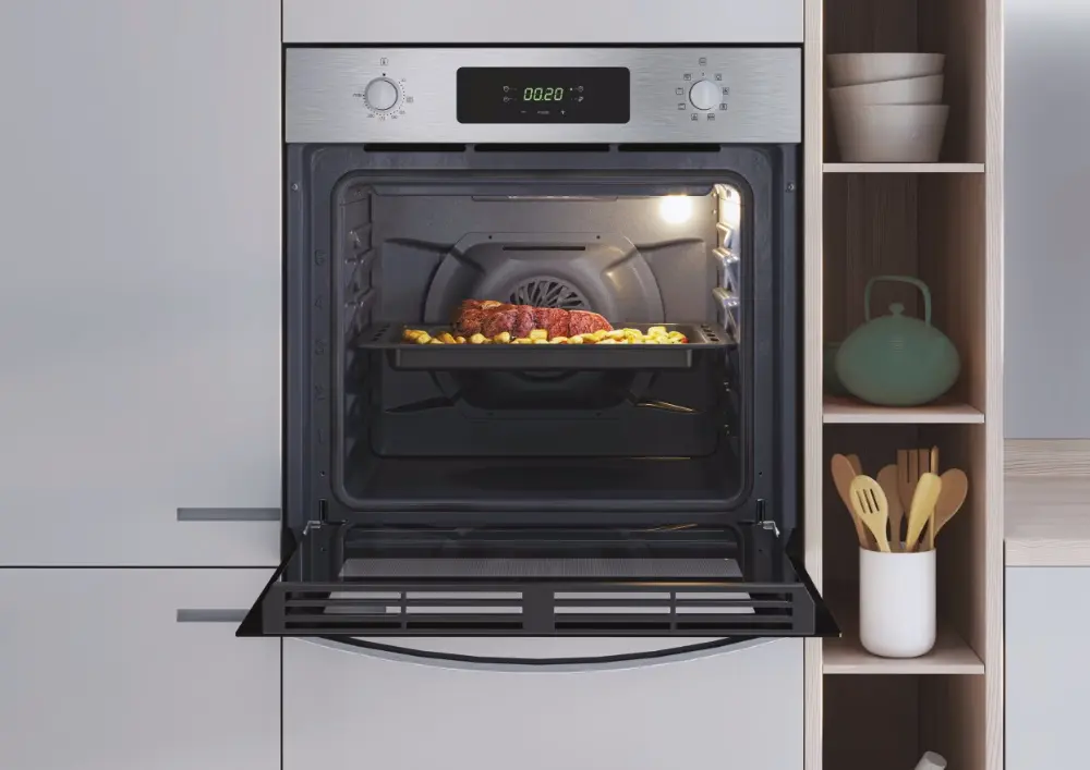 Встраиваемая электрическая духовка Candy Idea FIDC X605 L (Inox/Black) - 4