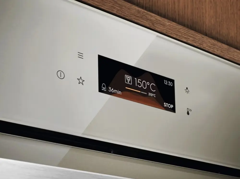 Встраиваемая электрическая духовка Electrolux LOE8F38S (Champagne) - 3