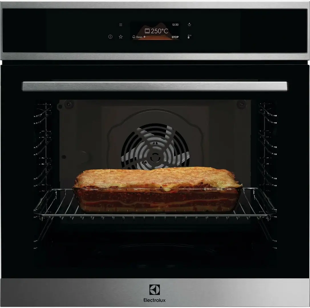 Встраиваемая электрическая духовка Electrolux LOE8F38X (Black/Inox)