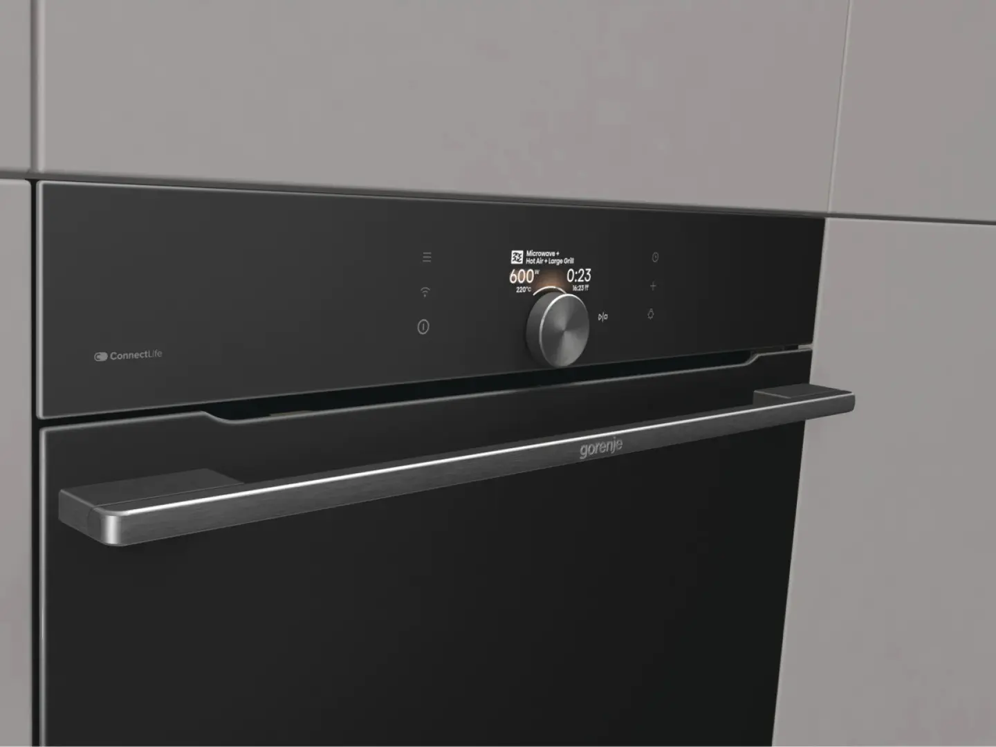 Встраиваемая электрическая духовка Gorenje BCM4058B (Black) - 3