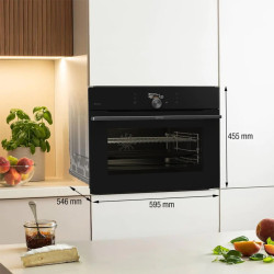 Встраиваемая электрическая духовка Gorenje BCM4058B (Black) Thumb