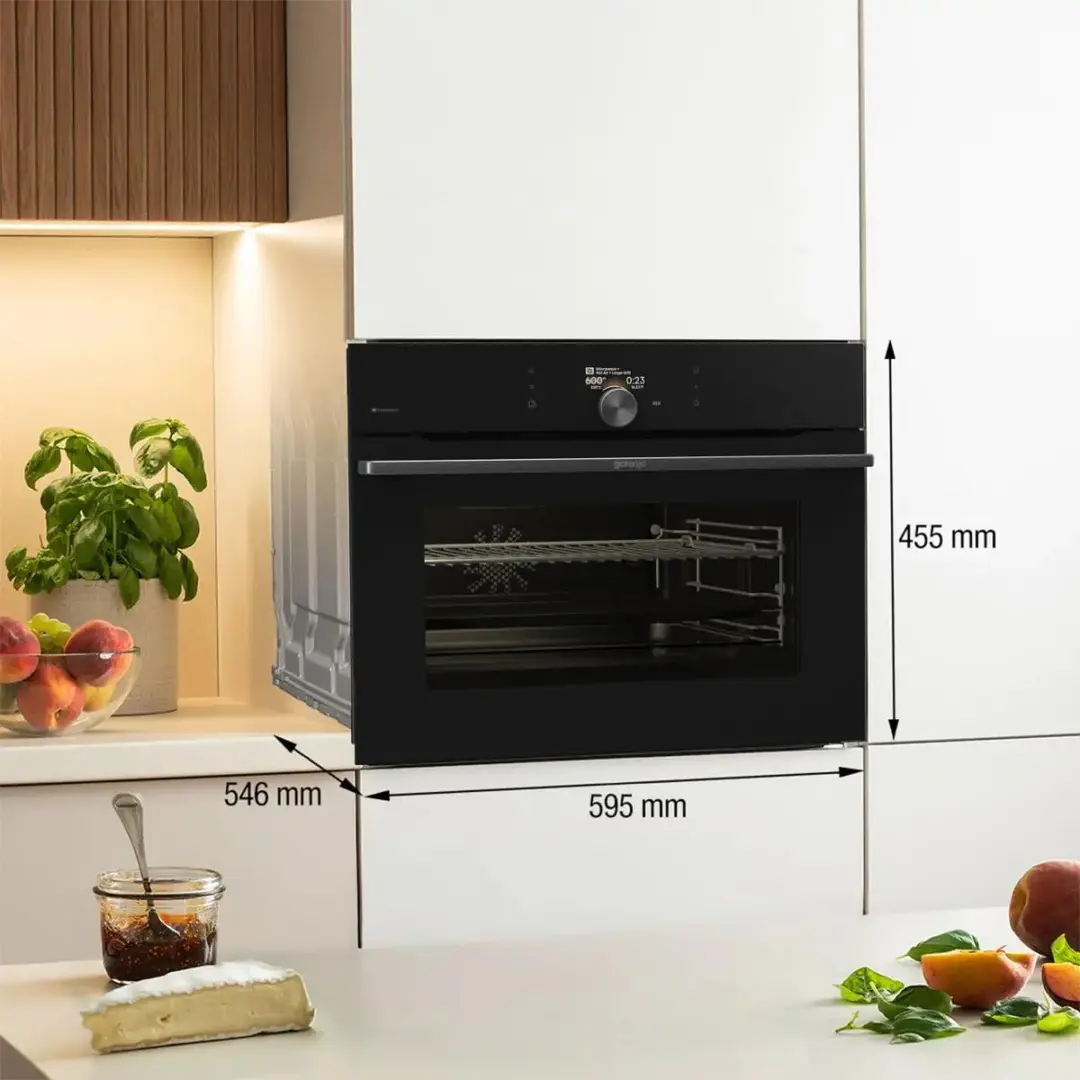 Встраиваемая электрическая духовка Gorenje BCM4058B (Black) - 6