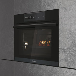 Встраиваемая электрическая духовка Haier I-Message 6 HWO60SM6B9BH (Black) Thumb