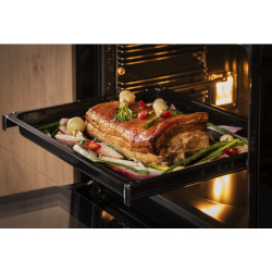 Встраиваемая электрическая духовка Hansa BOEIS694077 (Black/Inox) Thumb