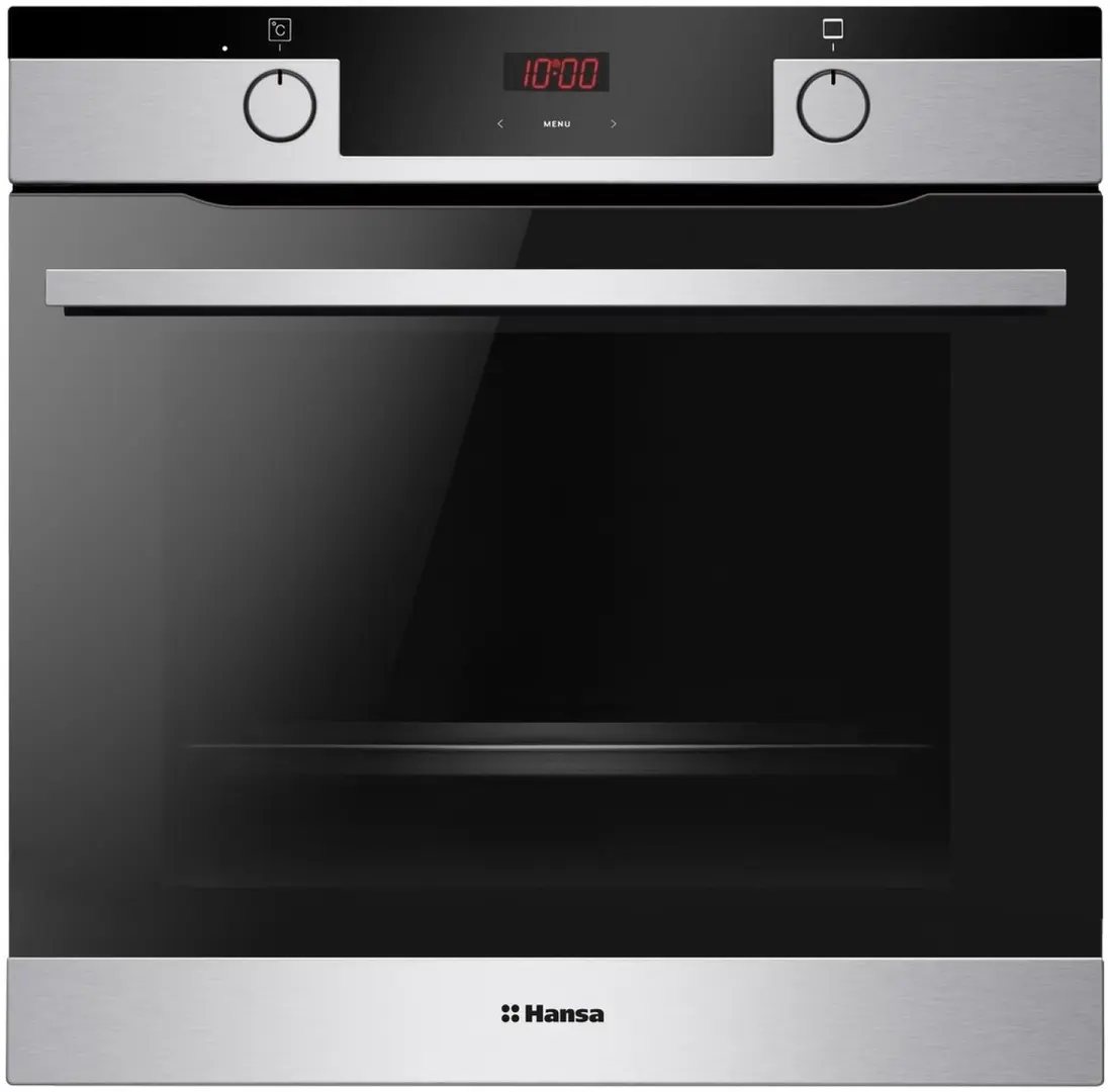 Встраиваемая электрическая духовка Hansa BOEIS694077 (Black/Inox)
