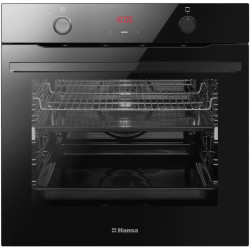 Встраиваемая электрическая духовка Hansa BOES683020 (Black) Thumb
